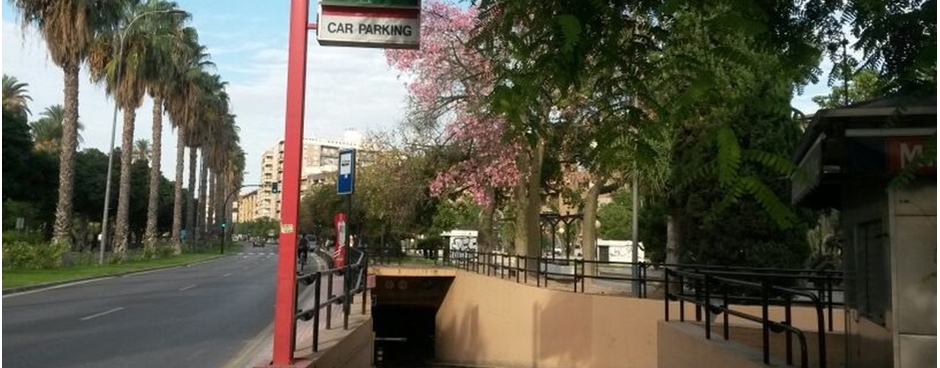 12 aparcamientos a su disposición en la ciudad de Murcia